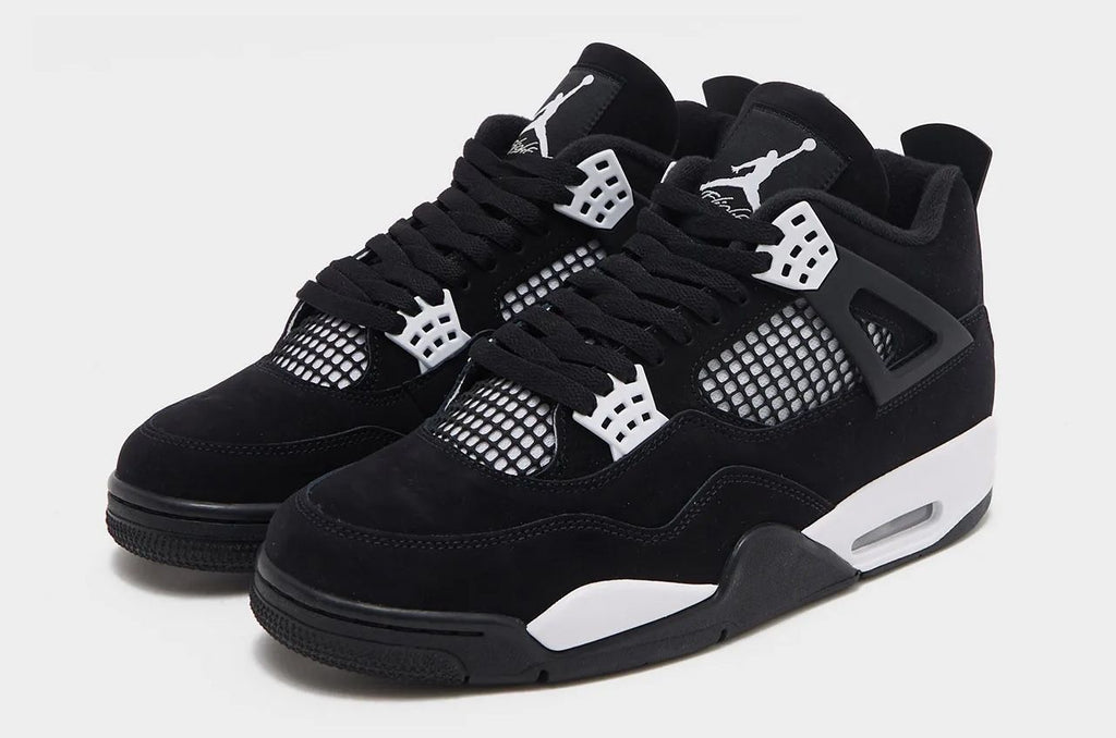 Jordan 4 (white & black)